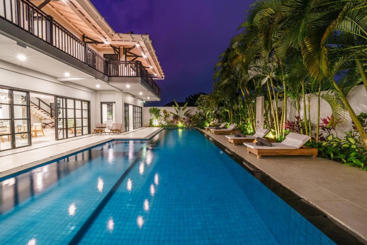 Villa Okenada - Modern 5-Bedroom Pool Villa In Berawa! Canggu Екстериор снимка