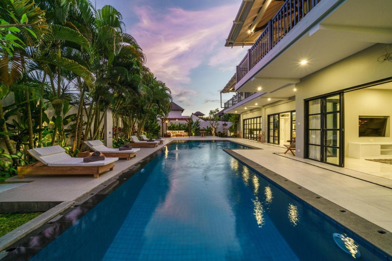 Villa Okenada - Modern 5-Bedroom Pool Villa In Berawa! Canggu Екстериор снимка