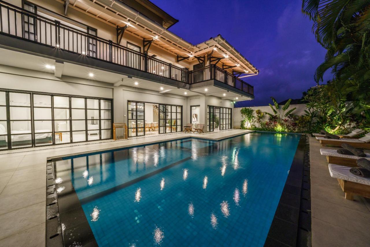 Villa Okenada - Modern 5-Bedroom Pool Villa In Berawa! Canggu Екстериор снимка